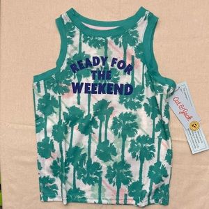 Cat & Jack Sleeveless Short Pants Set